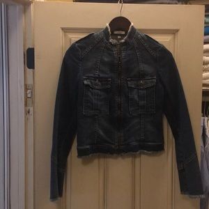 Joie Blue Denim Jacket Small